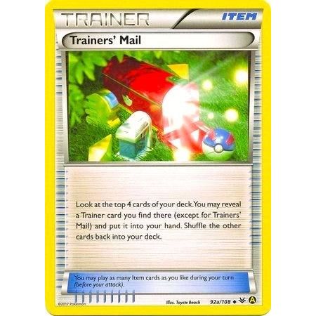 Image for Trainers' Mail - 92a/108 (Non-Holo) (092a/108) (PR) - Pokemon