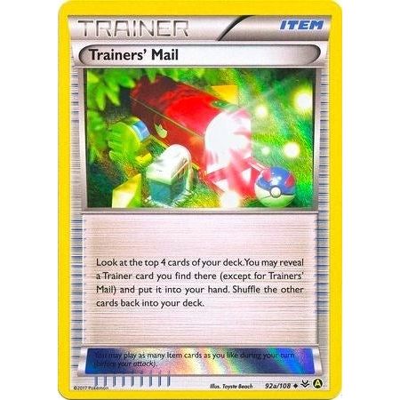 Image for Trainers' Mail - 92a/108 (Holo) (092a/108) (PR) - Pokemon