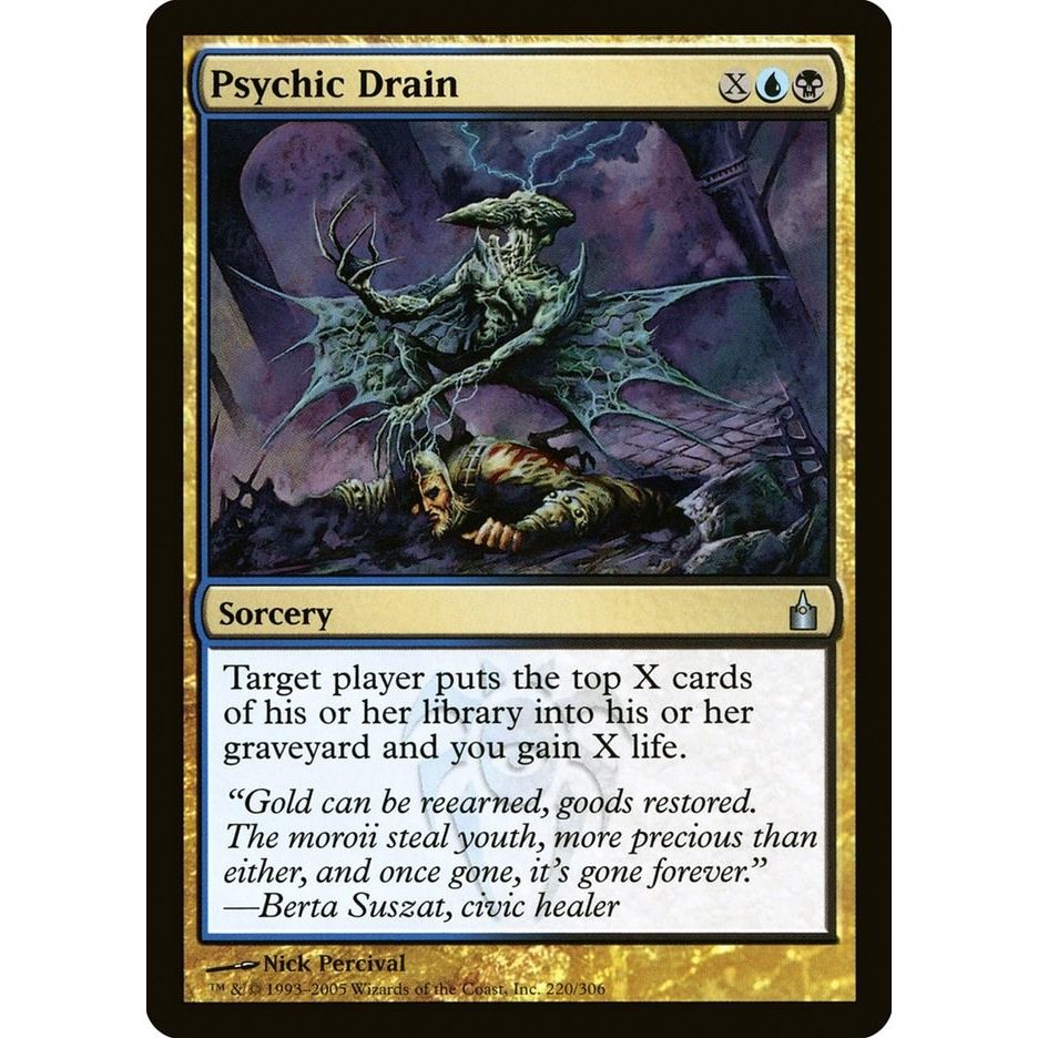 Image for Psychic Drain (220) (RAV) - Magic: The Gathering