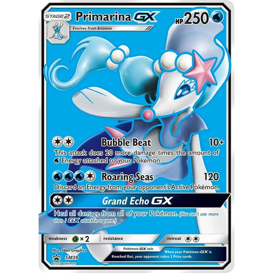 Image for Primarina GX - SM39 (SM39) (SMP) - Pokemon