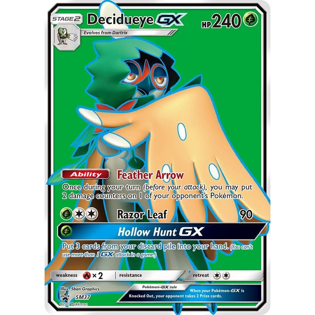 Image for Decidueye GX - SM37 (SM37) (SMP) - Pokemon