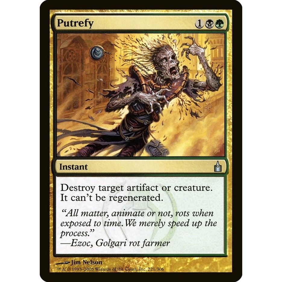 Image for Putrefy (221) (RAV) - Magic: The Gathering