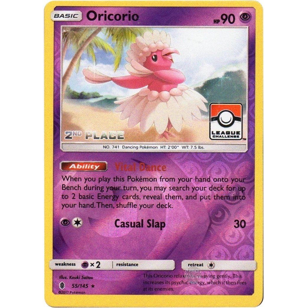 Image for Oricorio - 55/145 (League Challenge) [2nd Place] (055/145) (PR) - Pokemon