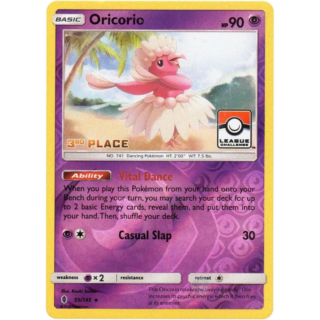 Image for Oricorio - 55/145 (League Challenge) [3rd Place] (055/145) (PR) - Pokemon