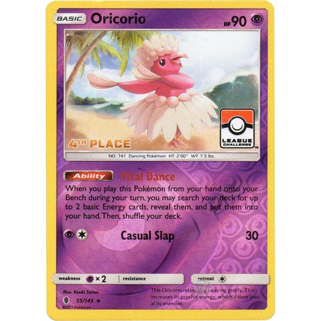 Image for Oricorio - 55/145 (League Challenge) [4th Place] (055/045) (PR) - Pokemon