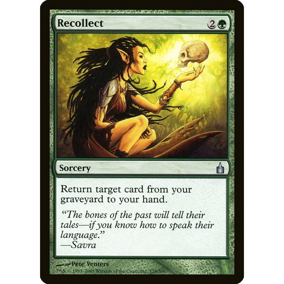 Image for Recollect (178) (RAV) - Magic: The Gathering