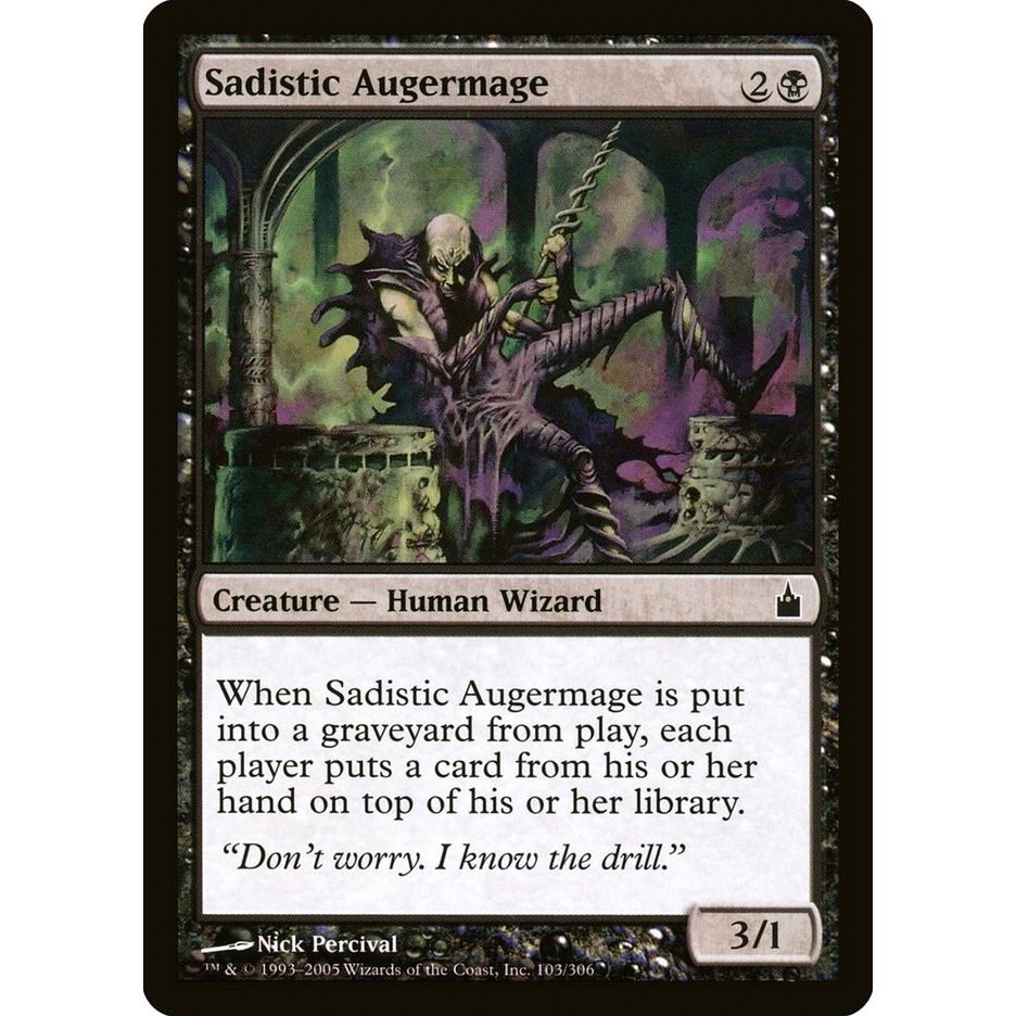 Image for Sadistic Augermage (103) (RAV) - Magic: The Gathering