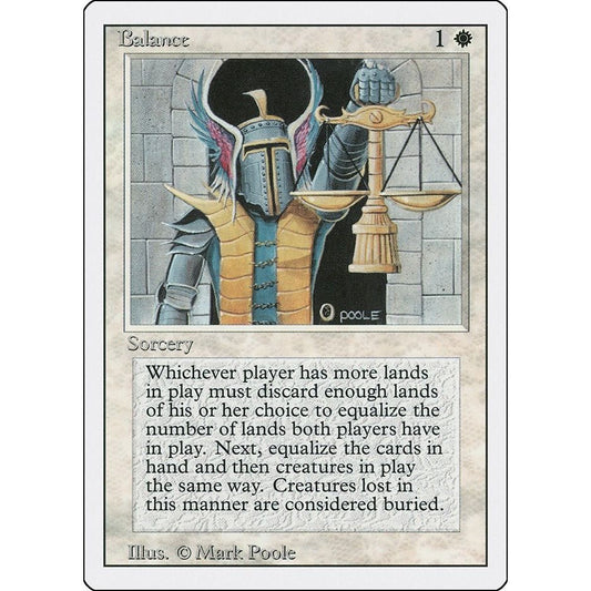 Image for Balance (3ED) - Magic: The Gathering