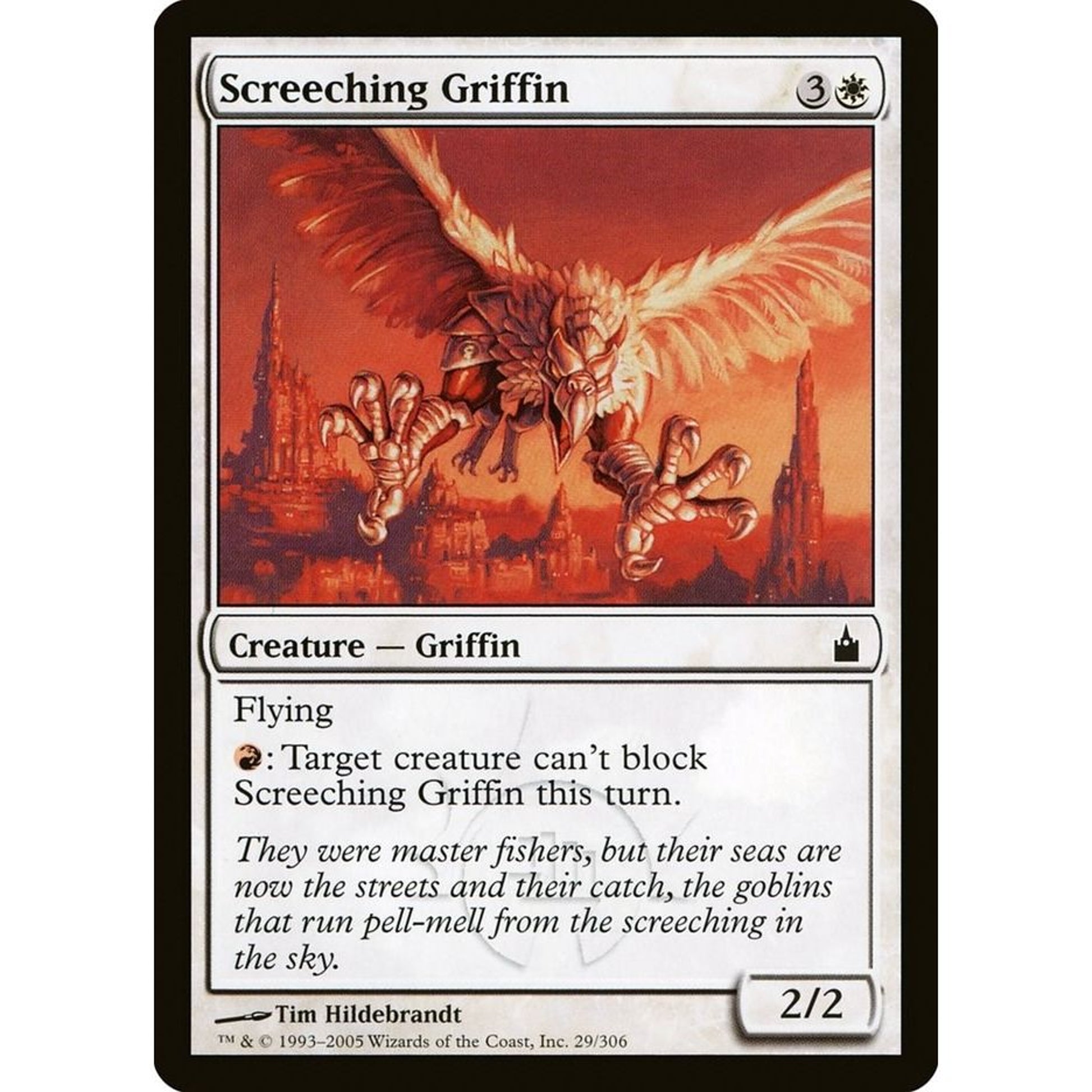 Image for Screeching Griffin (29) (RAV) - Magic: The Gathering