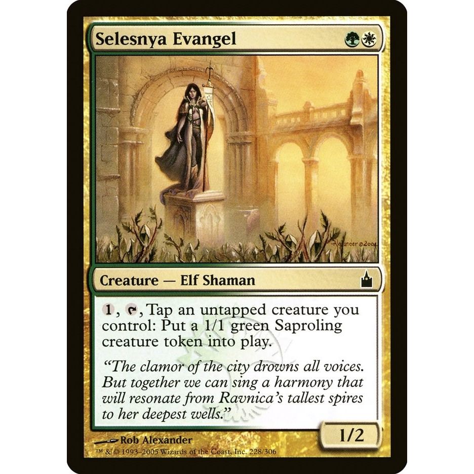 Image for Selesnya Evangel (228) (RAV) - Magic: The Gathering