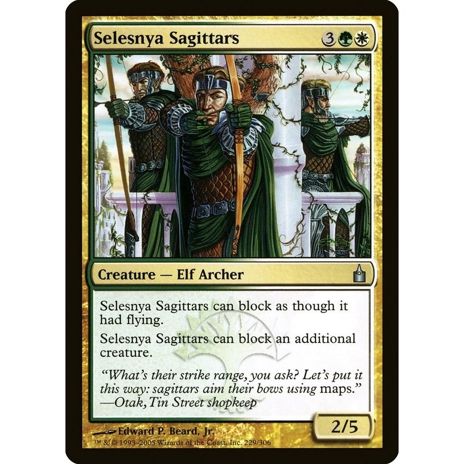 Image for Selesnya Sagittars (229) (RAV) - Magic: The Gathering