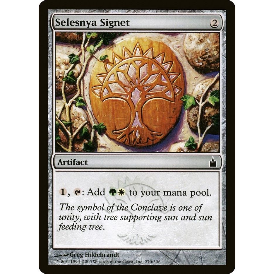 Image for Selesnya Signet (270) (RAV) - Magic: The Gathering
