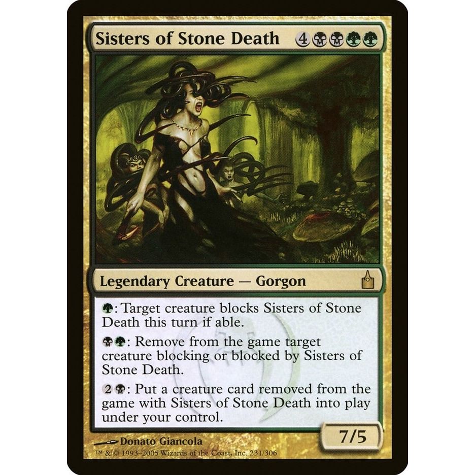Image for Sisters of Stone Death (231) (RAV) - Magic: The Gathering