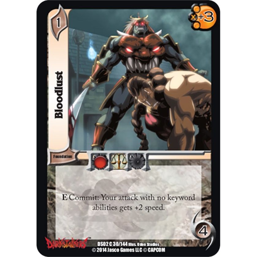 Image for Bloodlust (30) (DS02) - UniVersus