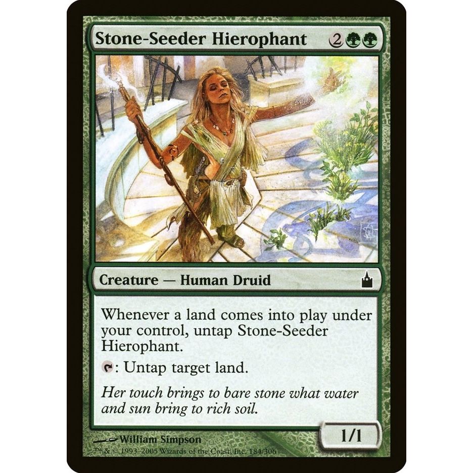Image for Stone-Seeder Hierophant (184) (RAV) - Magic: The Gathering