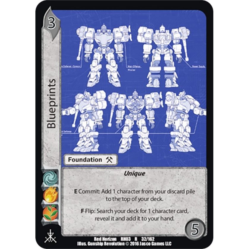 Image for Blueprints (32) (RH03) - UniVersus