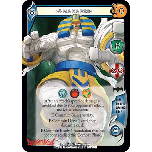 Image for Anakaris (43) (DS01) - UniVersus