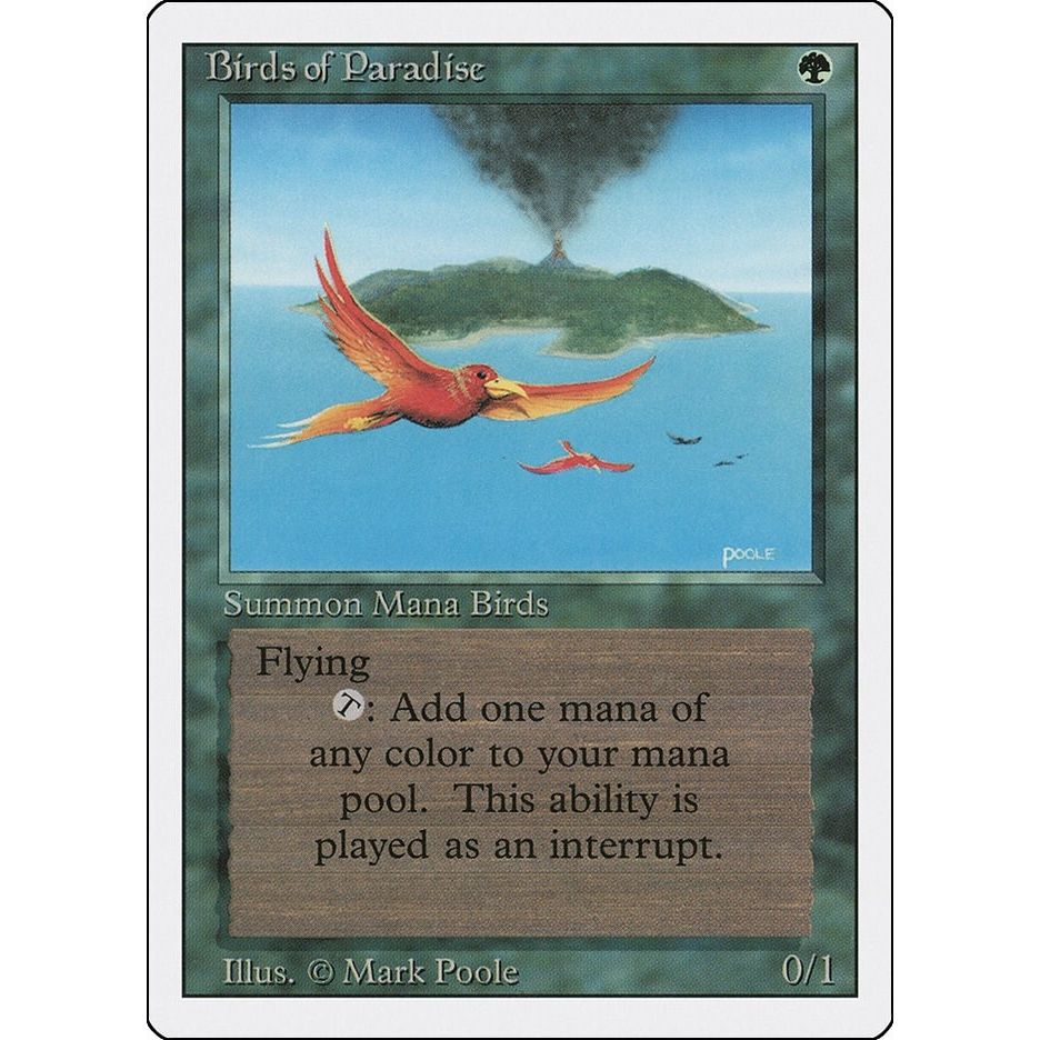 Image for Birds of Paradise (3ED) - Magic: The Gathering