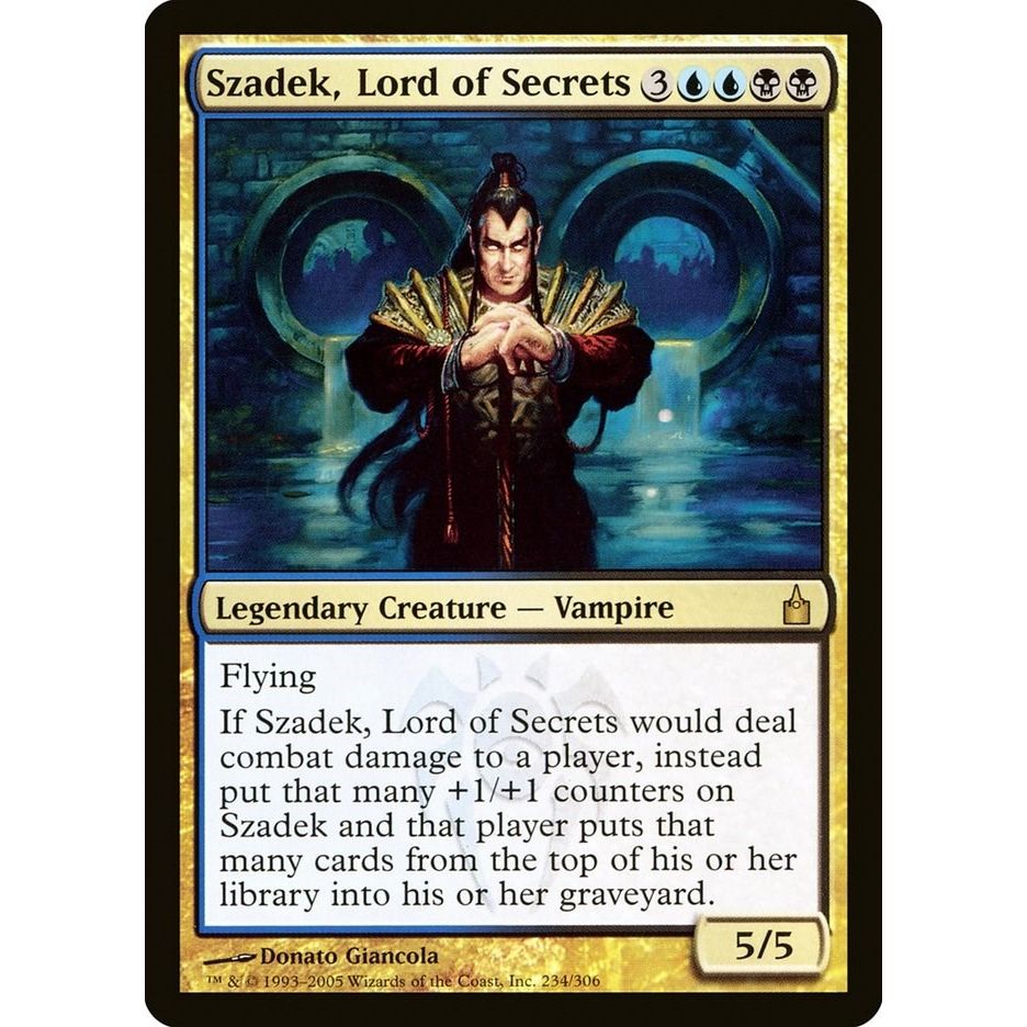 Image for Szadek, Lord of Secrets (234) (RAV) - Magic: The Gathering
