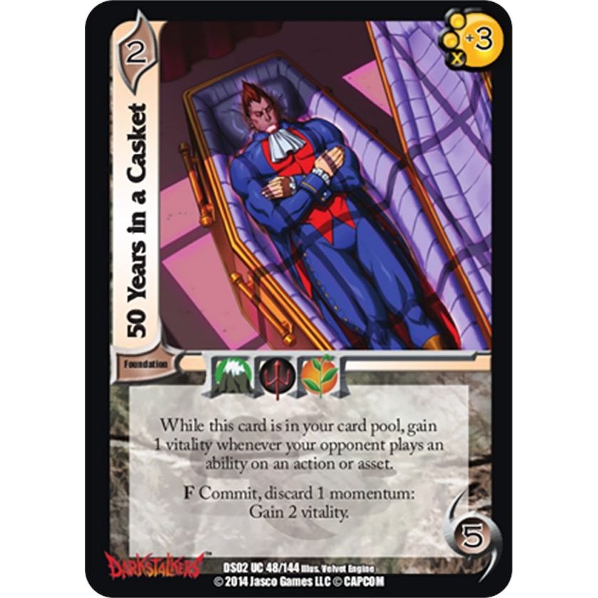 Image for 50 Years in a Casket (48) (DS02) - UniVersus