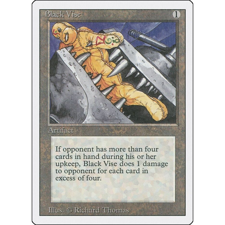 Image for Black Vise (3ED) - Magic: The Gathering