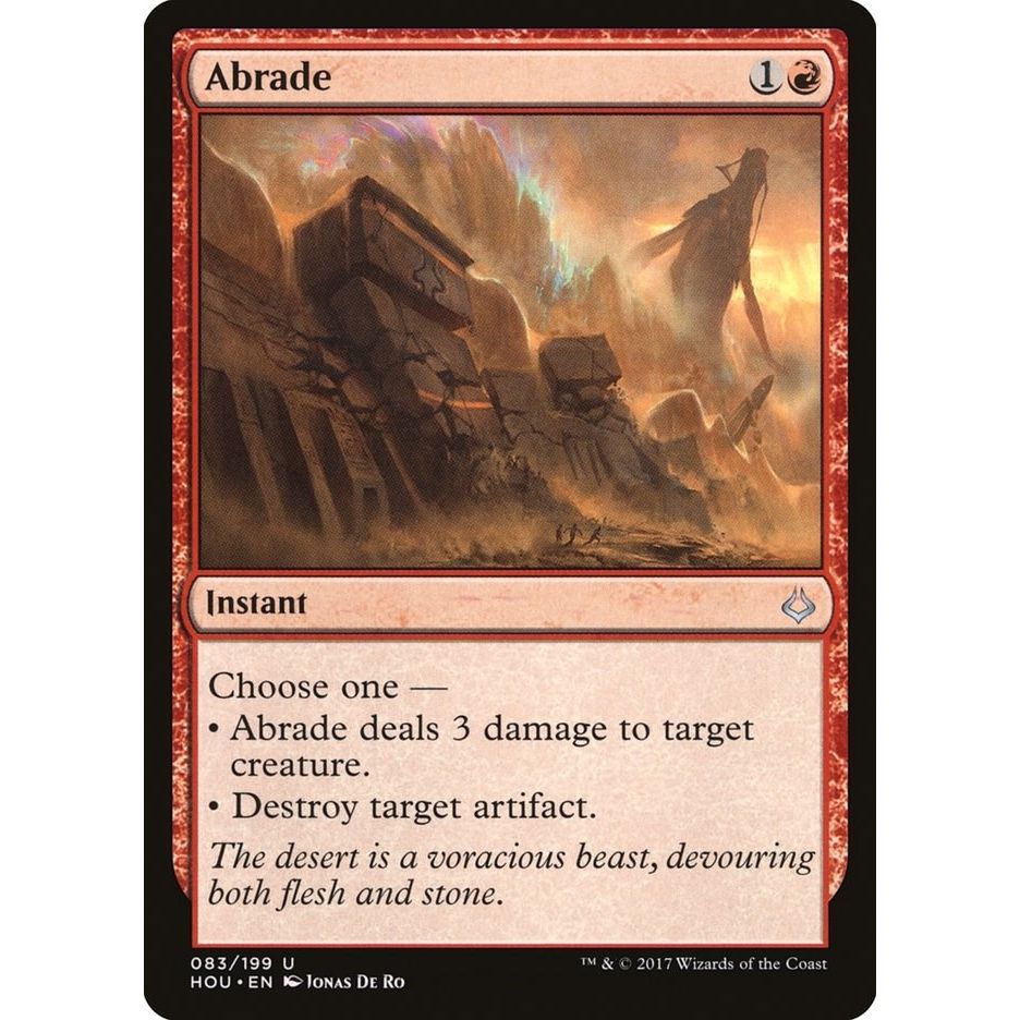 Image for Abrade (83) (HOU) - Magic: The Gathering