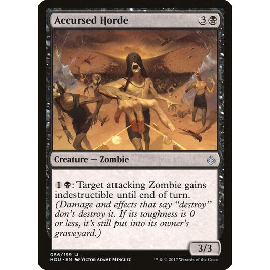 Image for Accursed Horde (56) (HOU) - Magic: The Gathering