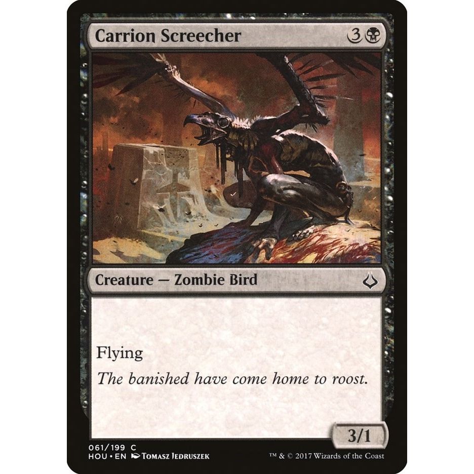 Image for Carrion Screecher (61) (HOU) - Magic: The Gathering