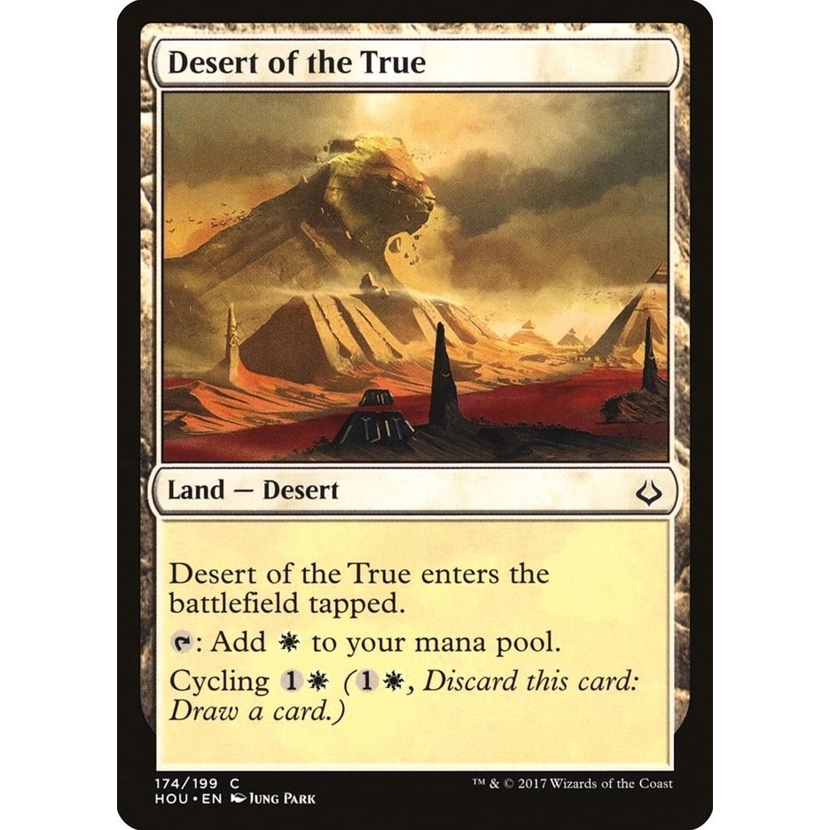 Image for Desert of the True (174) (HOU) - Magic: The Gathering