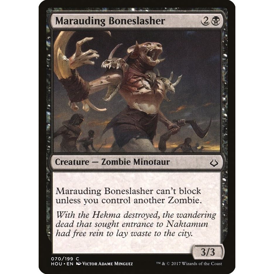Image for Marauding Boneslasher (70) (HOU) - Magic: The Gathering