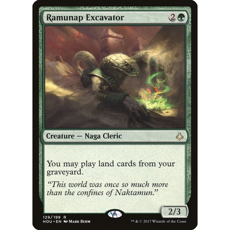 Image for Ramunap Excavator (129) (HOU) - Magic: The Gathering