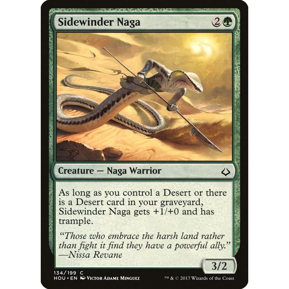 Image for Sidewinder Naga (134) (HOU) - Magic: The Gathering