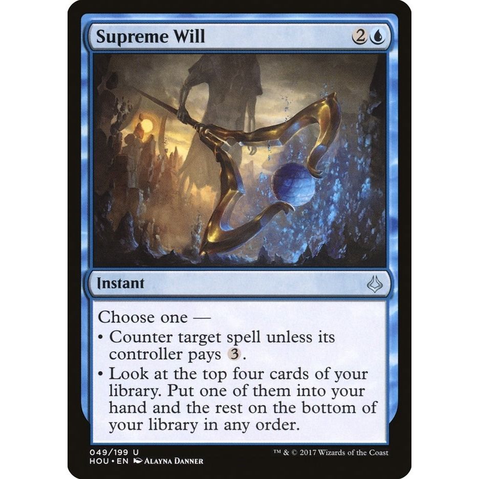 Image for Supreme Will (49) (HOU) - Magic: The Gathering