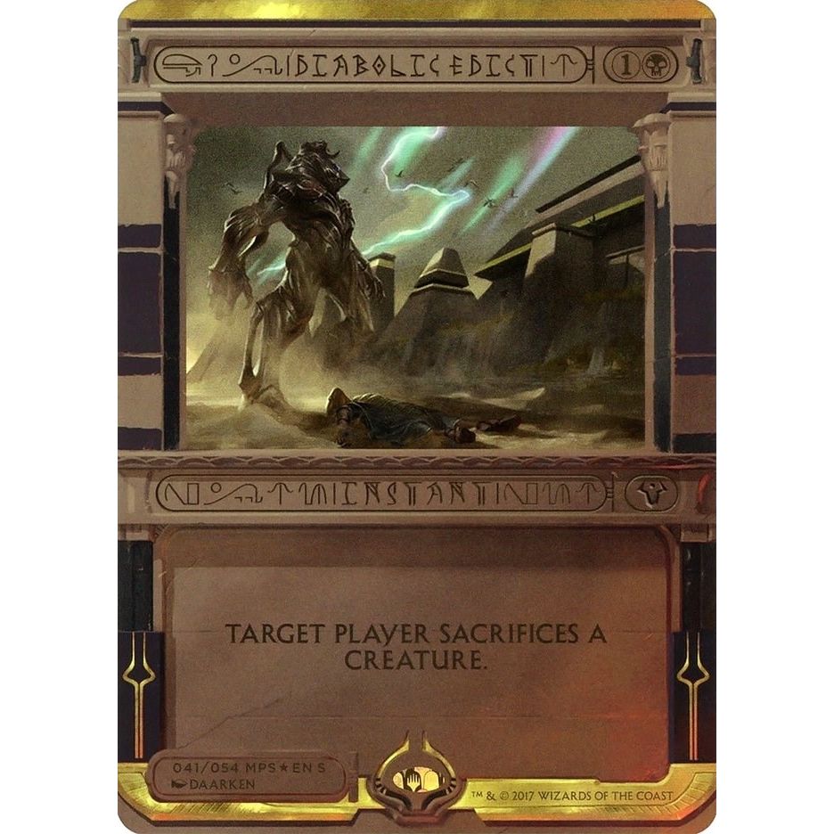 Image for Diabolic Edict (41) (MPS2) - Magic: The Gathering