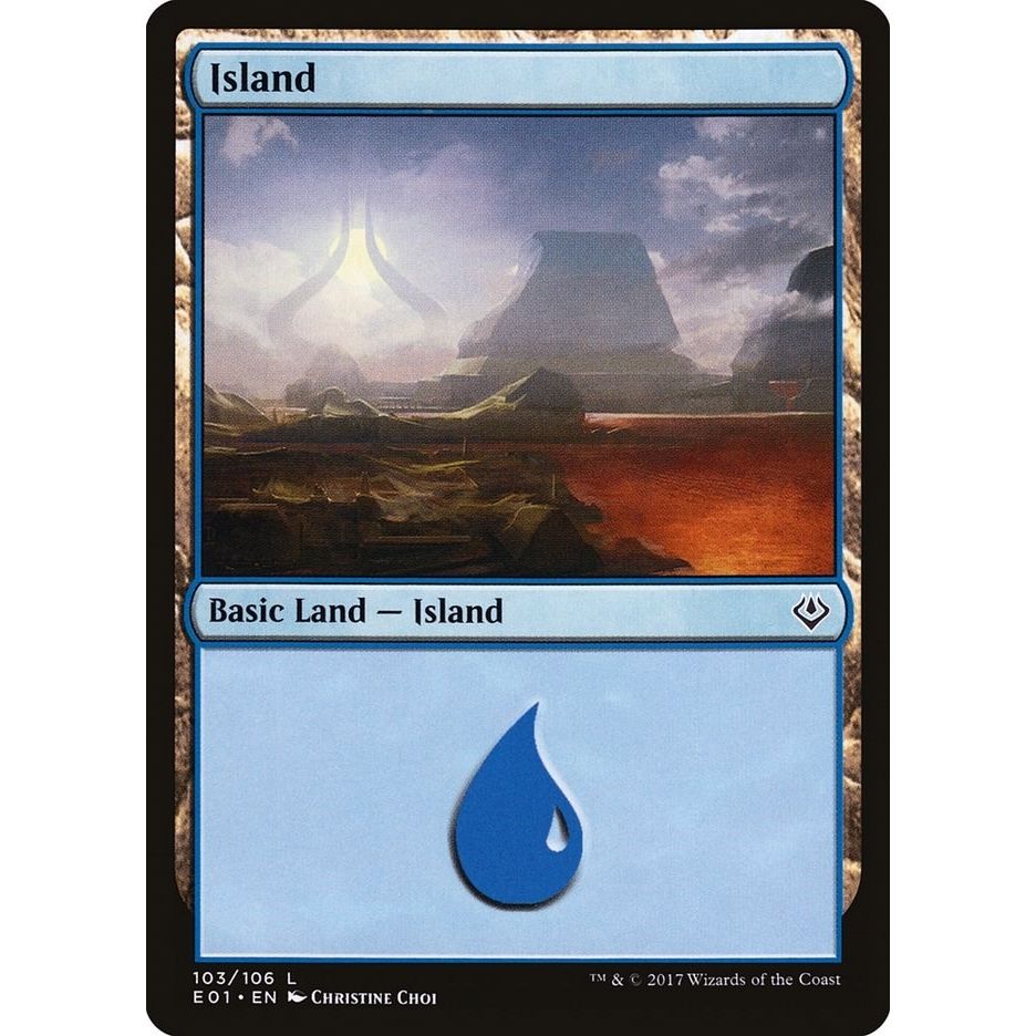 Image for Island (103) (103) (AC2) - Magic: The Gathering