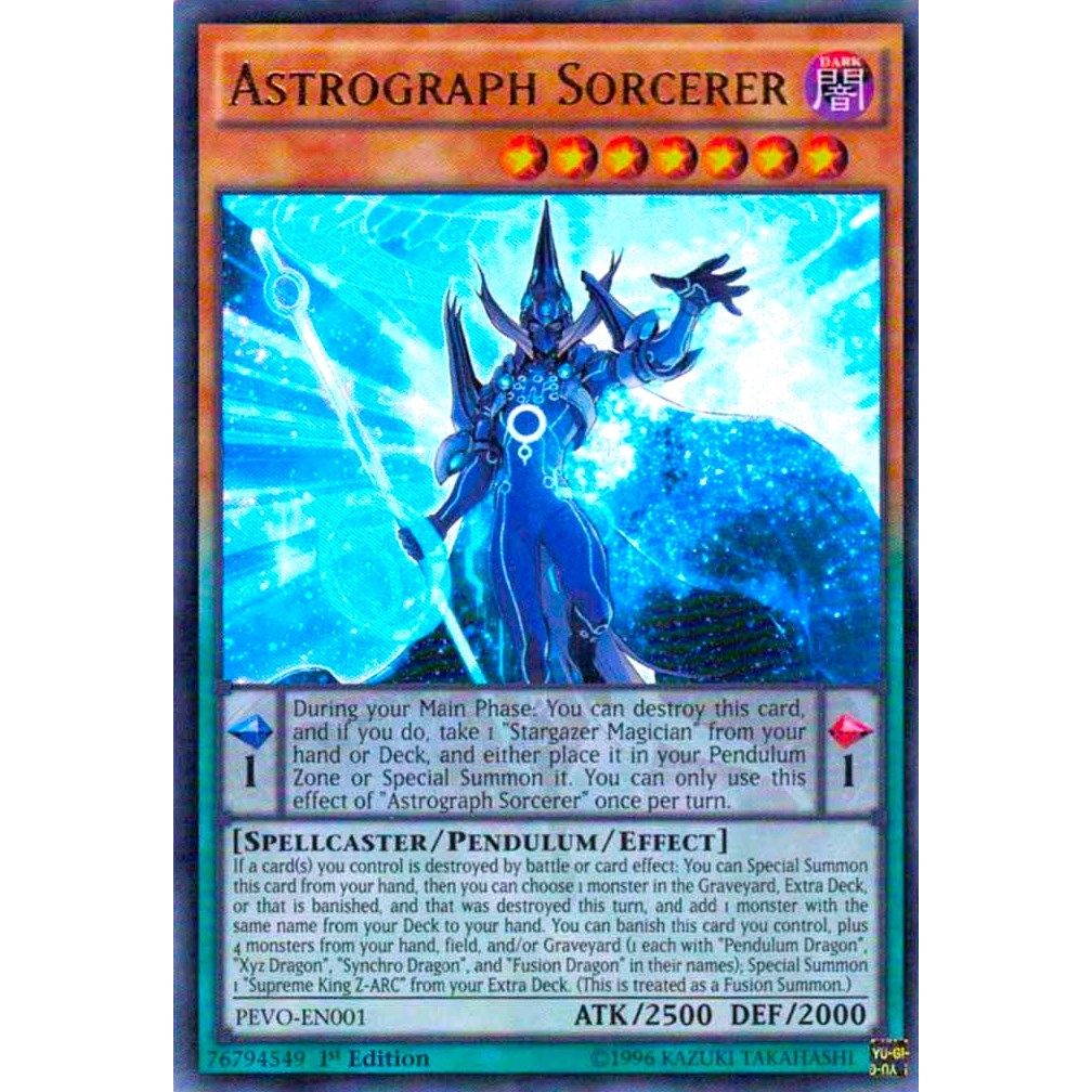 Image for Astrograph Sorcerer (PEVO-EN001) (PEVO) - YuGiOh
