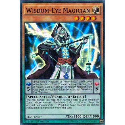 Image for Wisdom-Eye Magician (PEVO-EN017) (PEVO) - YuGiOh