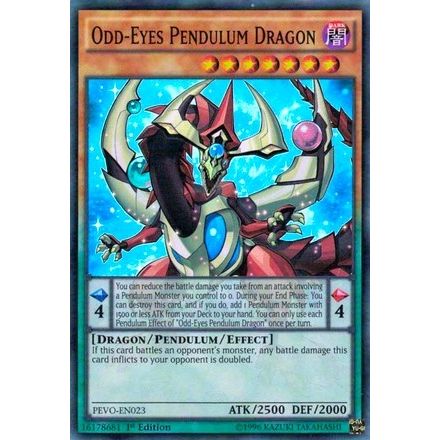 Image for Odd-Eyes Pendulum Dragon (PEVO-EN023) (PEVO) - YuGiOh
