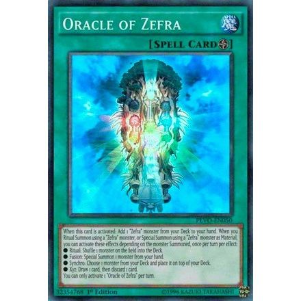 Image for Oracle of Zefra (PEVO-EN050) (PEVO) - YuGiOh