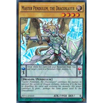 Image for Master Pendulum, the Dracoslayer (PEVO-EN059) (PEVO) - YuGiOh