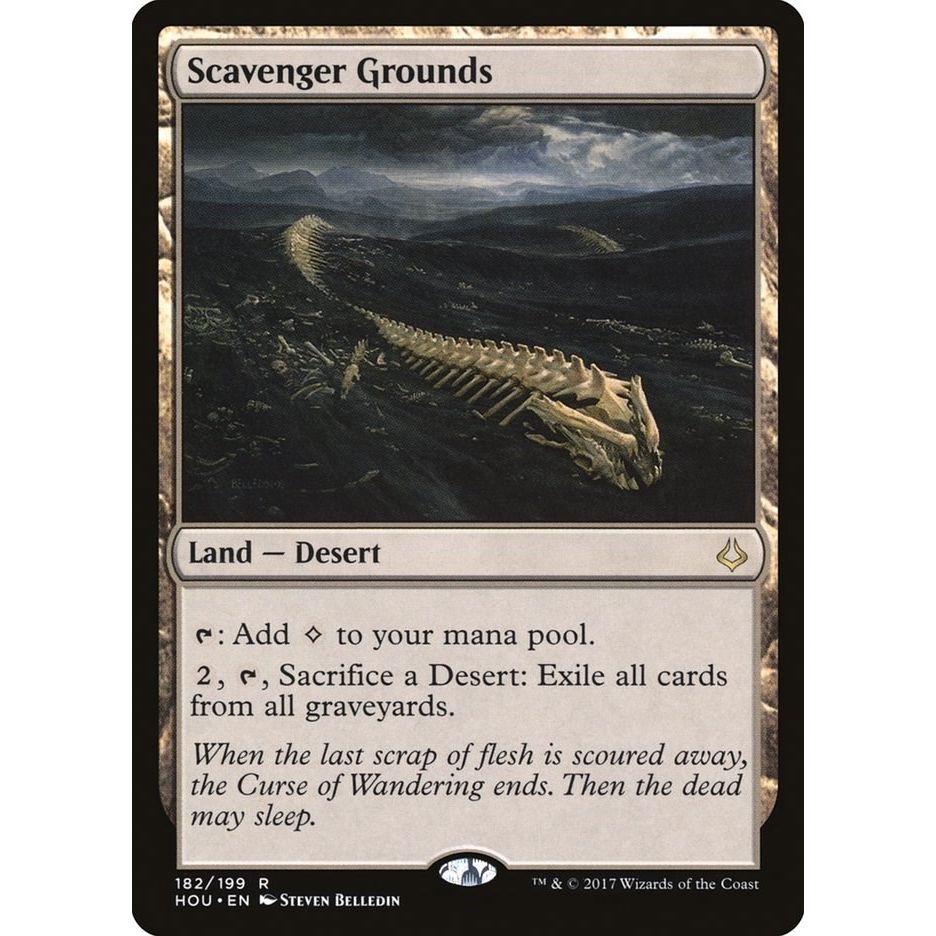 Image for Scavenger Grounds (182) (HOU) - Magic: The Gathering