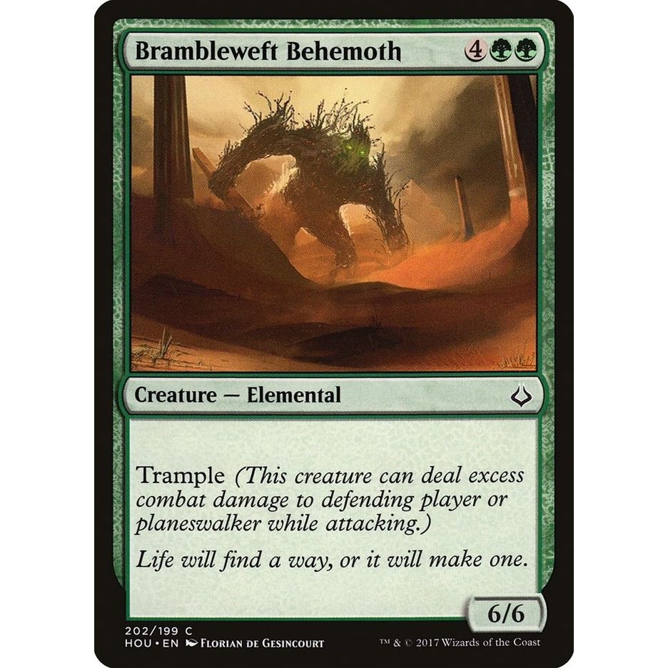 Image for Brambleweft Behemoth (202) (HOU) - Magic: The Gathering
