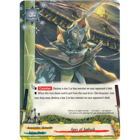 Image for Apex of Ambush (PR/0238EN) (PR) - Future Card BuddyFight