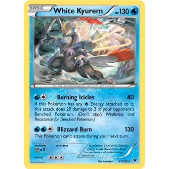 Image for White Kyurem - 21/124 (XY Fates Collide) (021/124) (PR) - Pokemon