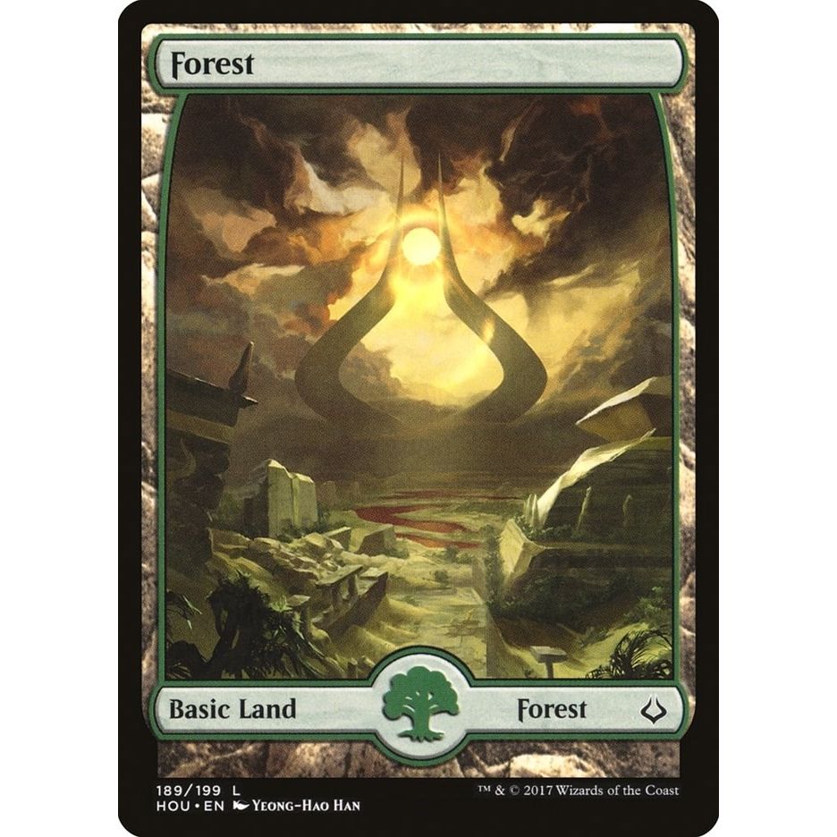 Image for Forest (189) - Full Art (189) (HOU) - Magic: The Gathering