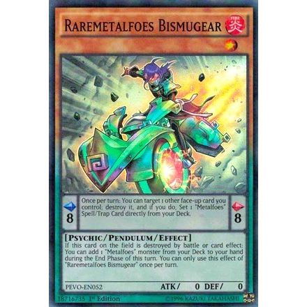 Image for Raremetalfoes Bismugear (PEVO-EN052) (PEVO) - YuGiOh