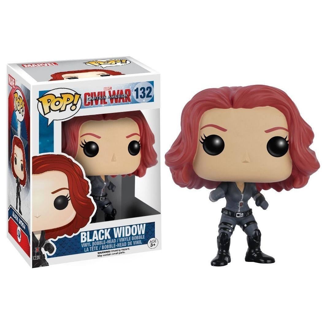 Image for Captain America: Civil War: Black Widow (Bobble-Head) - Funko