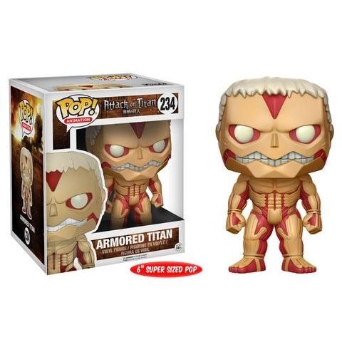 Image for Attack on Titan: Armored Titan Super Sized 6" - Funko