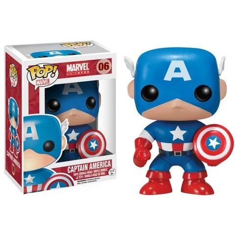 Image for Captain America (Bobble-Head) - Funko