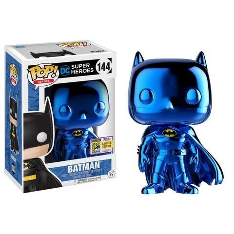 Image for Batman: Blue Chrome Batman (Toy Tokyo) (Metallic) (Limited Edition) (SDCC 2017 Exclusive) - Funko